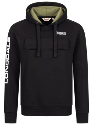Obrázek produktu LONSDALE Mikina 'Rushen'  antracitová / černá / bílá