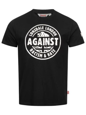 Obrázek produktu LONSDALE Tričko 'Against Racism'  černá / bílá