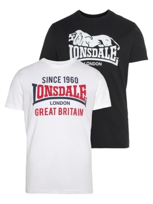 Obrázek produktu LONSDALE Tričko 'Collessie'  červená / černá / bílá