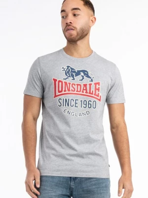 Obrázek produktu LONSDALE Tričko 'Gonfirth'  námořnická modř / šedý melír / červená / grenadina