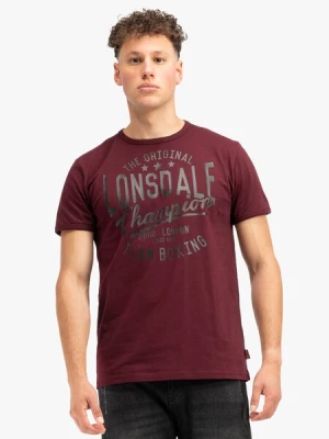 Obrázek produktu LONSDALE Tričko 'HAREHILLS'  antracitová / tmavě červená