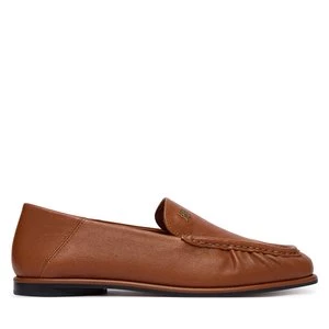 Obrázek produktu Lordsy Tommy Hilfiger Leather Ruched Toe Loafers FW0FW09250 Hnědá