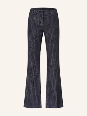 Obrázek produktu Luisa Cerano Bootcut Džíny S Třpytivou Přízí 2521 denim pin stripe