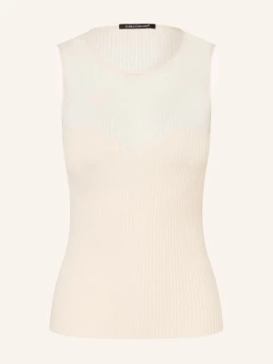 Obrázek produktu Luisa Cerano Pletený Top Z Kombinace Materiálů režná