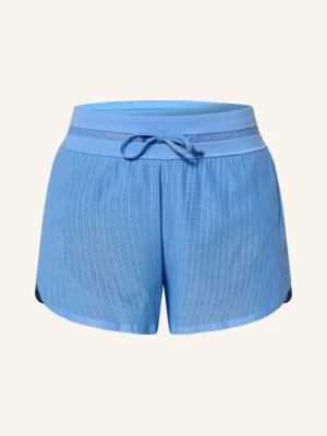 Obrázek produktu Lululemon Běžecké Šortky 2V1 Fast And Free Airflow Mr 3in tmavě modrá