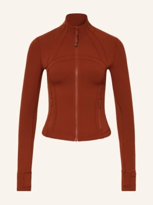 Obrázek produktu Lululemon Bunda Na Jógu Define Cropped tmavě červená