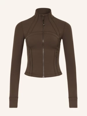 Obrázek produktu Lululemon Bunda Na Jógu Define Cropped tmavě hnědá