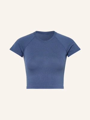 Obrázek produktu Lululemon Cropped Běžecké Tričko Swiftly Tech Cropped Short Sleeve 2.0 tmavě modrá