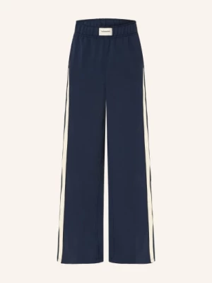 Obrázek produktu Lululemon Tepláky Steady State tmavě modrá / bílá