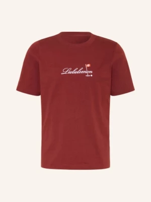 Obrázek produktu Lululemon Tričko Heavyweight tmavě červená / bílá