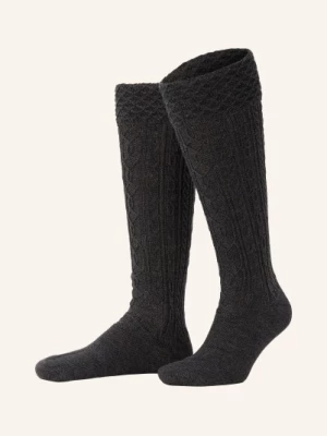 Obrázek produktu Lusana Knižné Ponožky Z Merino Vlny tmavě šedá