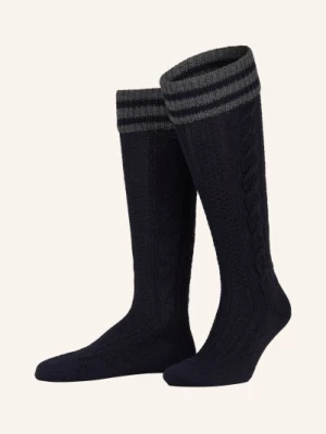 Obrázek produktu Lusana Krojové Podkolenky 0652 marine/dkl grau