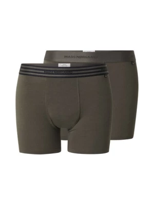 Obrázek produktu MADS NORGAARD COPENHAGEN Boxerky 'Mads Nørgaard x JBS of Denmark'  khaki / černá