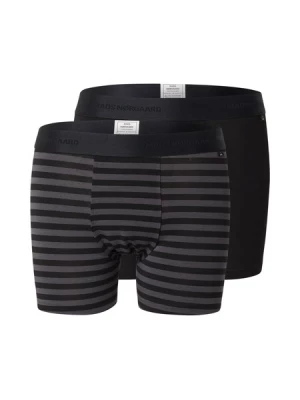 Obrázek produktu MADS NORGAARD COPENHAGEN Boxerky 'Mads Nørgaard x JBS of Denmark'  tmavě šedá / černá