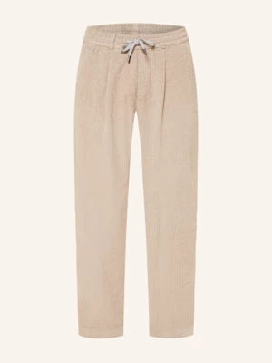 Obrázek produktu Maerz Muenchen Manšestrové Kalhoty V Joggingovém Stylu Slim Fit světle hnědá