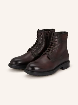 Obrázek produktu Magnanni Šněrovací Boty Army tmavě hnědá