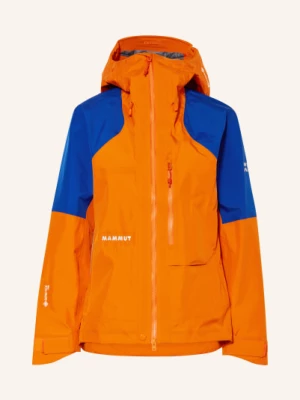 Obrázek produktu Mammut Hardshellová Lyžařská Bunda Eiger Nordwand Advanced oranžová / modrá