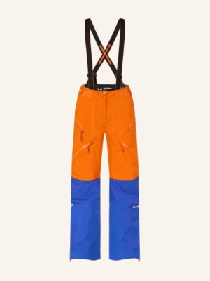 Obrázek produktu Mammut Hardshellové Lyžařské Kalhoty Eiger Nordwand Pro Hs oranžová / modrá