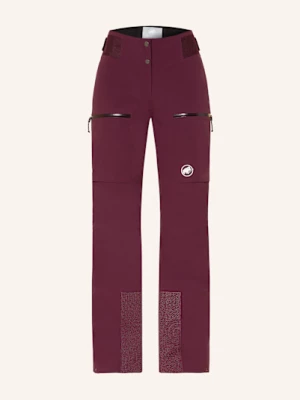 Obrázek produktu Mammut Lyžařské Kalhoty Stoney tmavě červená
