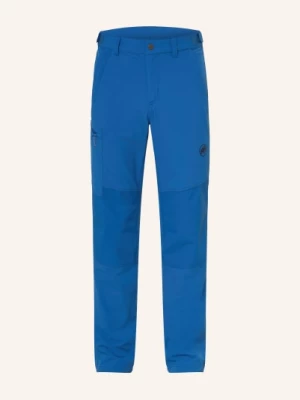 Obrázek produktu Mammut Softshellové Kalhoty Runbold Guide So modrá