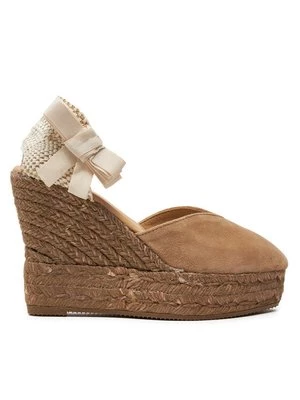 Obrázek produktu Manebi Espadrilky Hamptons Heart-Shaped Wedge Espadrilles W 1.6 WH Béžová