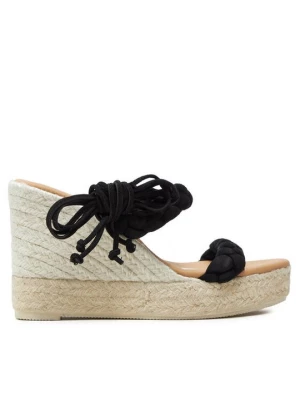 Obrázek produktu Manebi Espadrilky Hamptons Two Braided Bands Wedge Espadrilles K 1.0 WE Černá