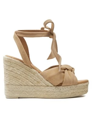 Obrázek produktu Manebi Espadrilky Hamptons Wedge Espadrilles With Knot M 1.1 WS Béžová
