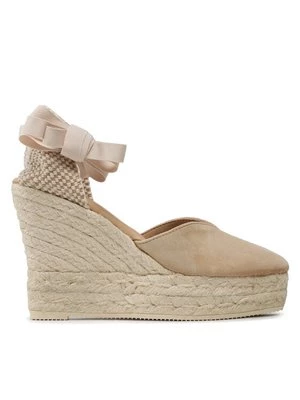 Obrázek produktu Manebi Espadrilky Heart-Shaped Wedge Espadrilles M 1.1 WH Béžová