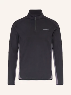 Obrázek produktu Manors Bunda Midlayer Quarter Zip Tech černá / šedá