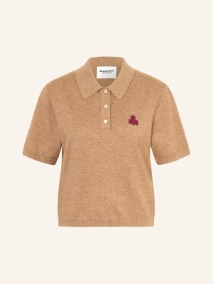 Obrázek produktu Marant Étoile Pletené Polo Tričko Althea koňaková