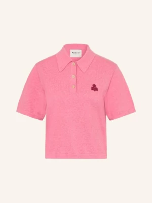 Obrázek produktu Marant Étoile Pletené Polo Tričko Althea světle červená