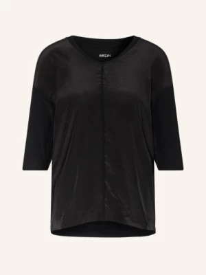 Obrázek produktu Marc Cain Halenka S 3/4 Rukávem Ze Směsi Materiálů 900 black