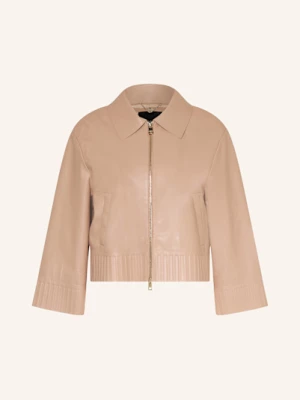 Obrázek produktu Marc Cain Kožená Bunda 619 warm taupe new