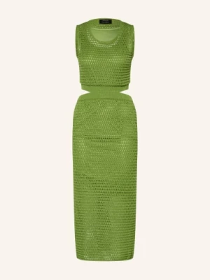 Obrázek produktu Marc Cain Pletené Šaty S Výřezy A Pruhy Z Galonu 526 garden green