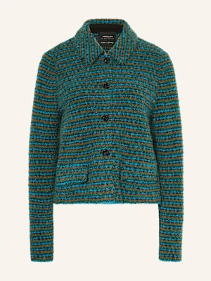 Obrázek produktu Marc Cain Pletený Kardigan S Třpytivou Přízí 556 dark jade green