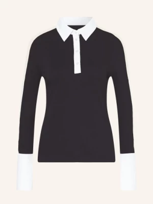 Obrázek produktu Marc Cain Polo Tričko Z Kombinace Materiálů 395 midnight blue