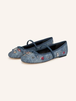 Obrázek produktu Marc Jacobs Baleríny Mary Jane The Sabrina Ballerina modrá