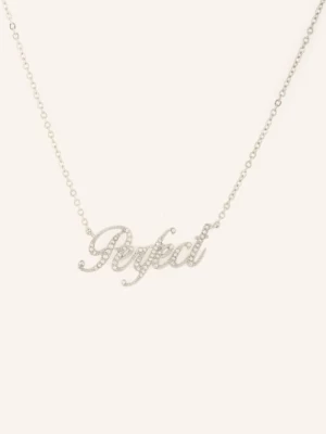 Obrázek produktu Marc Jacobs Náhrdelník The Perfect Pave Necklace stříbrná