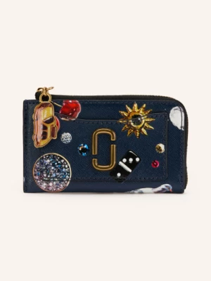 Obrázek produktu Marc Jacobs Peněženka Saffiano The Top Zip Multi Wallet tmavě modrá / zlatá