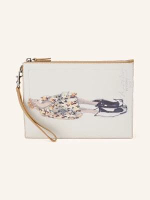 Obrázek produktu Marc Jacobs Pouzdro The Runway Illustration Wristlet velbloudí / stříbrná / bílá