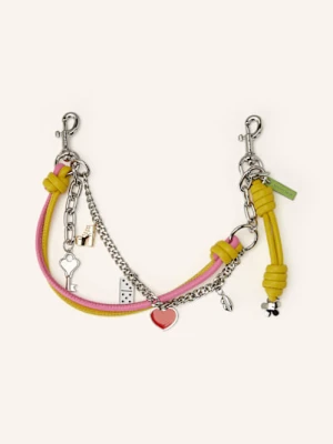 Obrázek produktu Marc Jacobs Přívěsek Na Tašku The Mini Icon Chain Charm žlutá / růžová / stříbrná