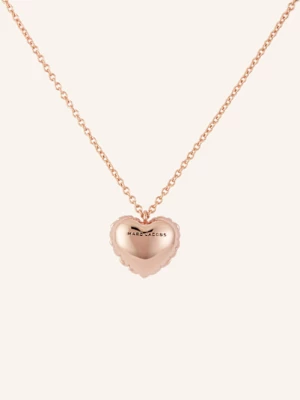 Obrázek produktu Marc Jacobs Řetízek Balloon Heart barva růžového zlata