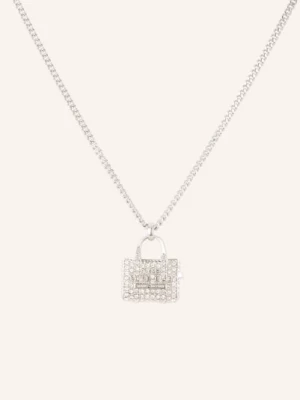 Obrázek produktu Marc Jacobs Řetízek The Pave Tote Necklace stříbrná