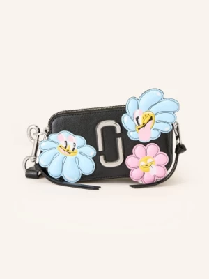 Obrázek produktu Marc Jacobs Taška Přes Rameno Saffiano The Snapshot Flower Patches černá / růžová / tmavě modrá