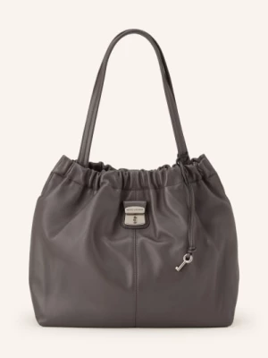 Obrázek produktu Marc Jacobs Taška Přes Rameno The Cristina Tote Hobo Chain tmavě šedá / stříbrná