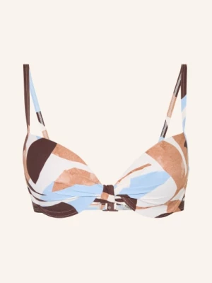 Obrázek produktu Marc O'polo Bikiny S Ramínky bílá / tmavě hnědá / tmavě modrá