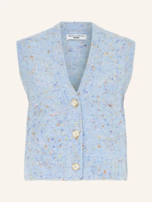Obrázek produktu Marc O'polo Denim Pletená Vesta Z Čisté Vlny tmavě modrá / růžová / oranžová