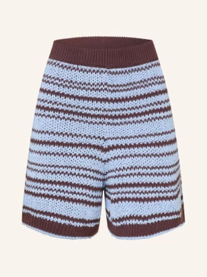 Obrázek produktu Marc O'polo Denim Pletené Kraťasy tmavě hnědá / tmavě modrá