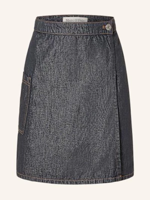 Obrázek produktu Marc O'polo Džínová Sukně Se Lnem 008 rinsed cotton linen wash