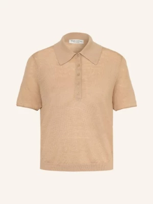 Obrázek produktu Marc O'polo Pletené Polo Tričko Z Lnu velbloudí